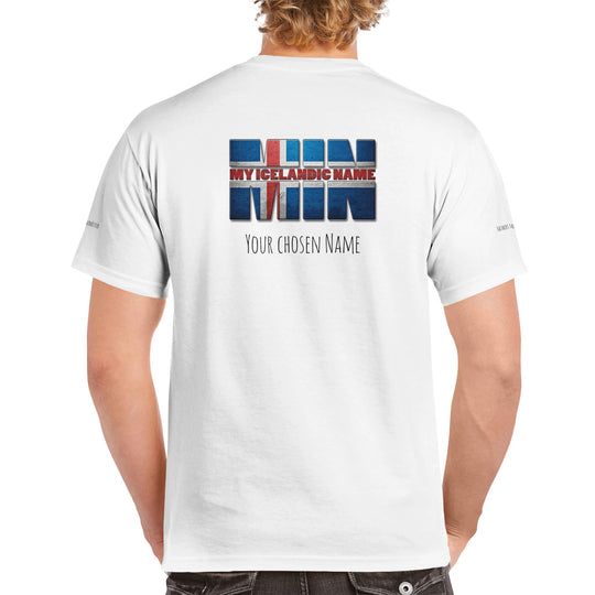 Icelandic horse t-shirt with [customer's name] in white f826a2ea-d985-4e28-ad0d-0eb072bf29dd